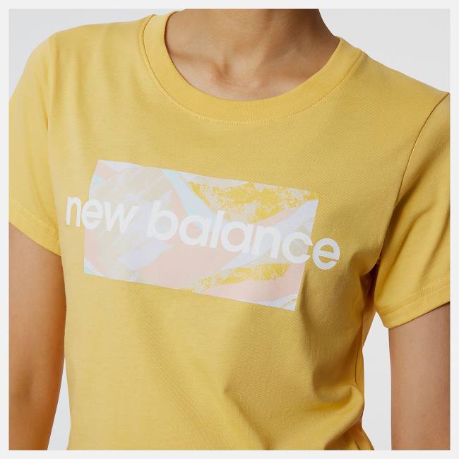 Tricouri Dama New Balance NB Athletics Mystic Minerals Tee Maro | NB328NLK