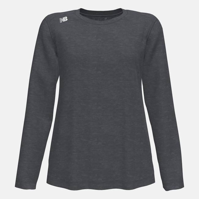 Tricouri Dama New Balance NB Long Sleeve Tech Tee(Boston College) Gri | NB651AYR