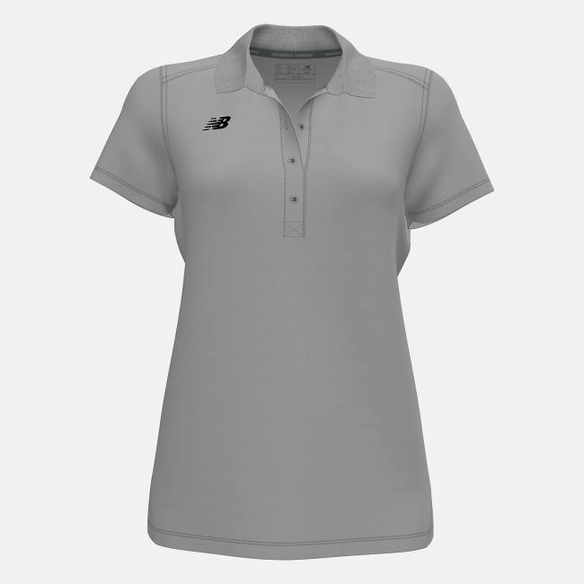 Tricouri Dama New Balance Tech Polo(Boston College) Gri Deschis | NB037PJU