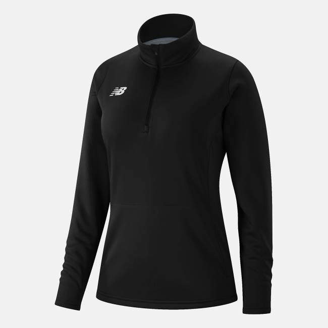 Tricouri Dama New Balance Thermal Half Zip Negrii | NB076GXN