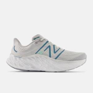 Adidasi Alergare Barbati New Balance Fresh Foam X More v4 Gri Deschis Albastru Deschis | NB035TJP