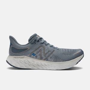 Adidasi Alergare Barbati New Balance Fresh Foam X 1080v12 Gri Albastri Argintii Inchis Metal | NB098VWL