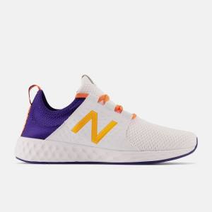 Adidasi Alergare Barbati New Balance Fresh Foam Cruzv1 Reissue Albi Portocalii Cais | NB137JPM