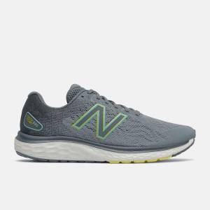 Adidasi Alergare Barbati New Balance Fresh Foam 680v7 Gri Albastri Albastru Deschis | NB157NRC