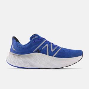 Adidasi Alergare Barbati New Balance Fresh Foam X More v4 Albastri Inchis Negrii | NB163FSC