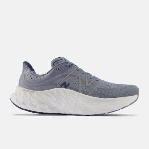 Adidasi Alergare Barbati New Balance Fresh Foam X More v4 Gri Bej Indigo | NB210UNH