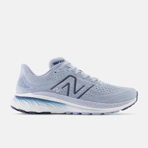 Adidasi Alergare Barbati New Balance Fresh Foam X 860v13 Gri Deschis Bej Indigo Argintii Metal | NB259IAH