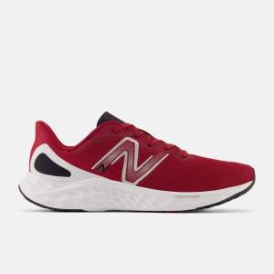 Adidasi Alergare Barbati New Balance Fresh Foam Arishi v4 Rosii Albi Argintii Metal | NB289NOY