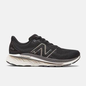 Adidasi Alergare Barbati New Balance Fresh Foam X 860v13 Negrii Albi | NB387WTS