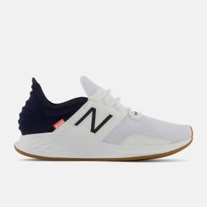 Adidasi Alergare Barbati New Balance Fresh Foam Roav Albi | NB891TAC