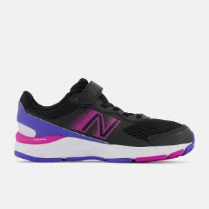 Adidasi Alergare Copii New Balance 680v6 Bungee Negrii | NB023XQW