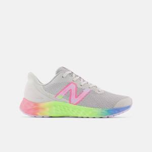 Adidasi Alergare Copii New Balance Fresh Foam Arishi v4 Gri Deschis Violet Roz | NB512NDO