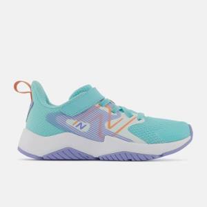 Adidasi Alergare Copii New Balance Rave Run v2 Bungee Dantela with Top Curea Corai | NB186WVE