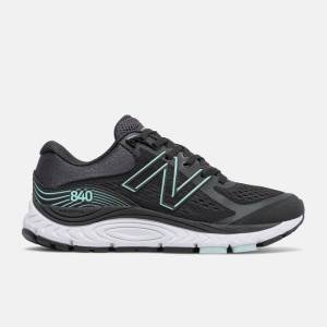 Adidasi Alergare Dama New Balance 840v5 Negrii Albastri | NB489PRH