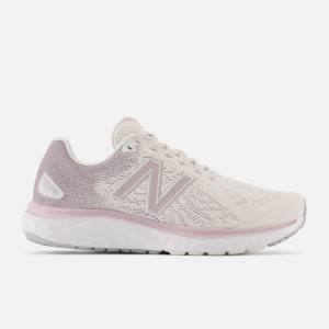 Adidasi Alergare Dama New Balance Fresh Foam 680v7 Albastri Deschis Violet Gri Argintii Metal | NB051WPF