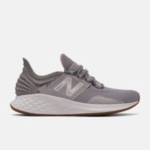 Adidasi Alergare Dama New Balance Fresh Foam Roav Gri Roz | NB218ENQ