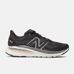 Adidasi Alergare Dama New Balance Fresh Foam X 860v13 Negrii Albi | NB489YQT