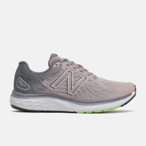 Adidasi Alergare Dama New Balance Fresh Foam 680v7 Gri Verzi Deschis | NB549ZBD