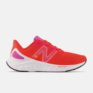 Adidasi Alergare Dama New Balance Fresh Foam Arishi v4 Rosii Albi | NB724JIC