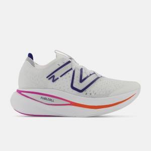 Adidasi Alergare Dama New Balance FuelCell SuperComp Trainer Albi Albastri | NB307CUS