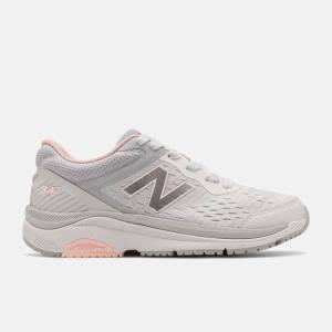 Adidasi Munte Dama New Balance 847v4 Argintii Corai | NB296IKB