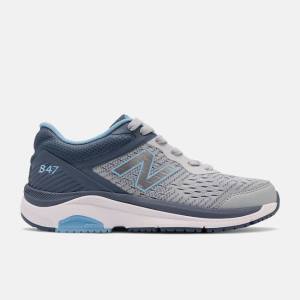 Adidasi Munte Dama New Balance 847v4 Gri Deschis Indigo Rosii | NB230QIL