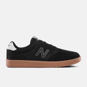 Adidasi Skate Barbati New Balance NB Numeric 425 Negrii Albi | NB512ZQP