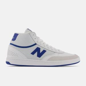 Adidasi Skate Barbati New Balance NB Numeric 440 High Albi Albastru Regal | NB704MCL