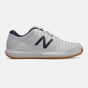 Adidasi Tenis Barbati New Balance 696v4 Albi Bleumarin | NB384VJU