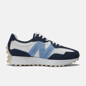 Adidași Barbati New Balance 327 Bej Indigo Albastri | NB618HJS