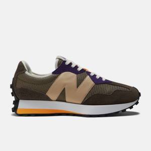 Adidași Barbati New Balance 327 Camuflaj Negrii Violet | NB176NVU