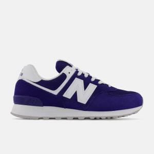 Adidași Barbati New Balance 574 Albastri Albi | NB293ORE