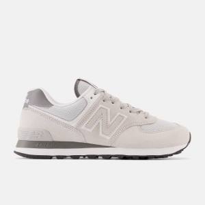 Adidași Barbati New Balance 574 Albi | NB756KWC