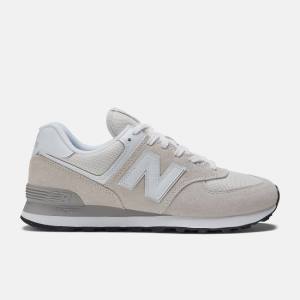 Adidași Barbati New Balance 574 Core Albi | NB794SMN