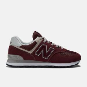 Adidași Barbati New Balance 574 Core Visinii Albi | NB537OSB