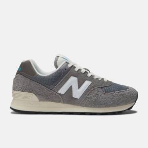 Adidași Barbati New Balance 574 Gri Albi | NB256CJO