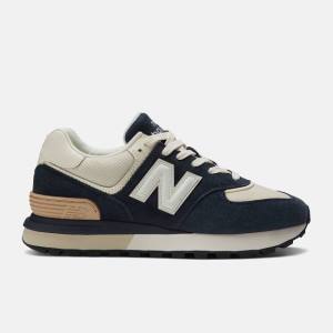 Adidași Barbati New Balance 574 Legacy Bej Indigo | NB193XCJ