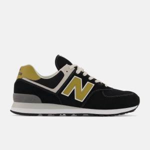 Adidași Barbati New Balance 574 Negrii Maro | NB542HGL