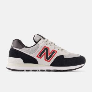 Adidași Barbati New Balance 574 Negrii Rosii | NB685THC