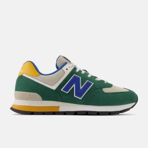 Adidași Barbati New Balance 574 Rugged Verzi Albastru Regal Albastri | NB206HEX