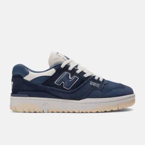 Adidași Barbati New Balance BB550 Bej Indigo Albastri Deschis Albi | NB964BQK