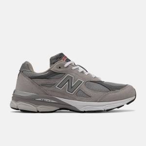 Adidași Barbati New Balance MADE in USA 990v3 Core Gri Albi | NB204NHG