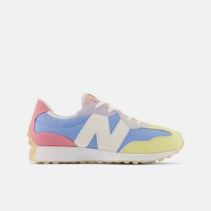 Adidași Copii New Balance 327 Albastri Deschis | NB459PJO