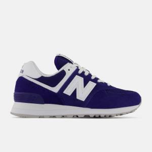 Adidași Dama New Balance 574 Albastri Albi | NB654GLM