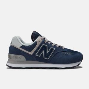 Adidași Dama New Balance 574 Core Bleumarin Albi | NB317RSE