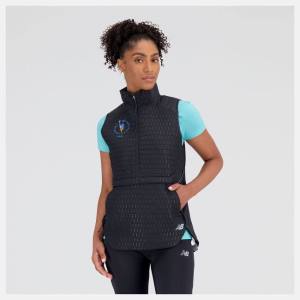 Geaca Dama New Balance NYC Marathon NB Heat Grid Vest Negrii | NB468CFQ