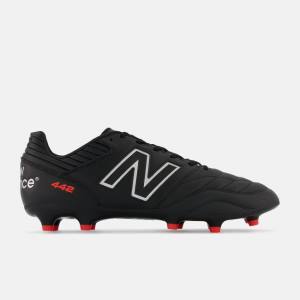 Ghete Fotbal Barbati New Balance 442 V2 PRO FG Negrii Argintii | NB369VGY