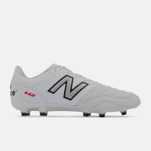 Ghete Fotbal Dama New Balance 442 V2 TEAM FG Albi Negrii | NB625NLM