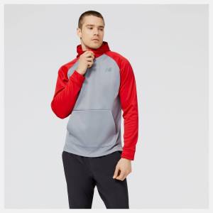 Hanorac Cu Gluga Barbati New Balance Baseball Pull Over Rosii | NB189CEW