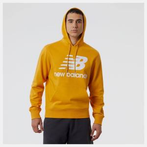 Hanorac Cu Gluga Barbati New Balance NB Essentials Pullover Galbeni | NB173UPI